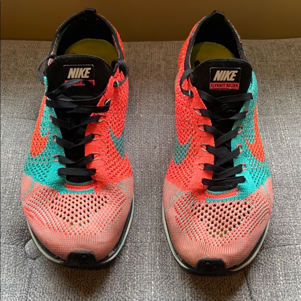 Nike Flyknit Racer Trainer Vapormax Hyperjade